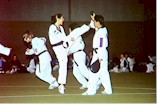 Taekwondo Athletes Competing - Photo : NSIC